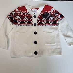 New! OKIE DOKIE Baby Cardigan Sweater Size 18mo